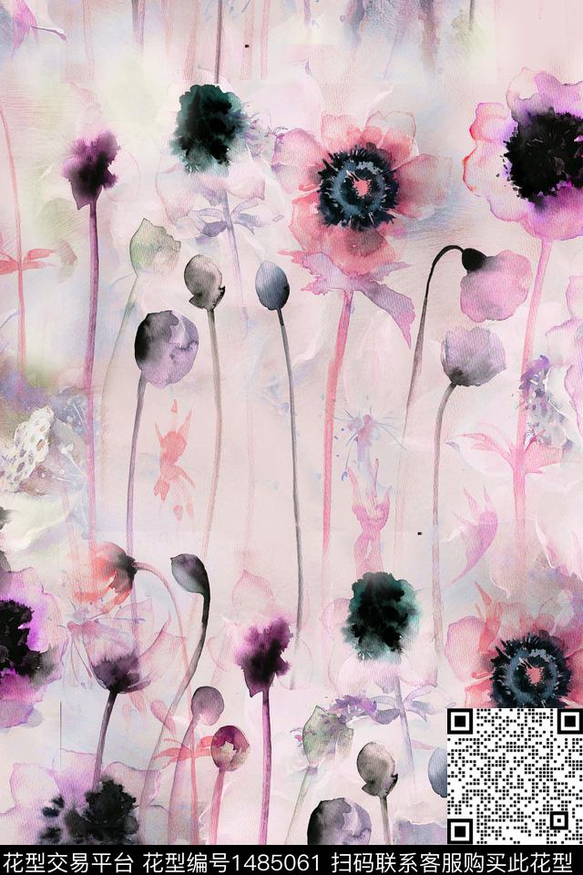 香云纱旗袍中国风数码印花华亿平台下载（图片编号: 1485061） - 瓦栏（Walan）