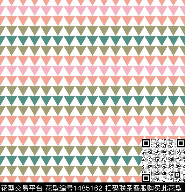 几何定位花民族风传统印花华亿平台下载（图片编号: 1485162） - 瓦栏（Walan）