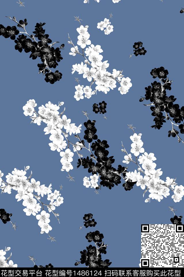 春夏装中老年底纹清爽简约数码印花华亿平台下载（图片编号: 1486124） - 瓦栏（Walan）