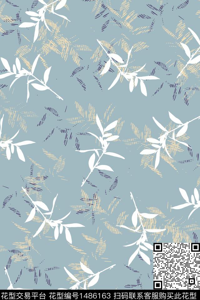 大牌风年轻女性小清新传统印花华亿平台下载（图片编号: 1486163） - 瓦栏（Walan）