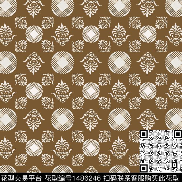 几何民族风传统花纹传统印花华亿平台下载（图片编号: 1486246） - 瓦栏（Walan）