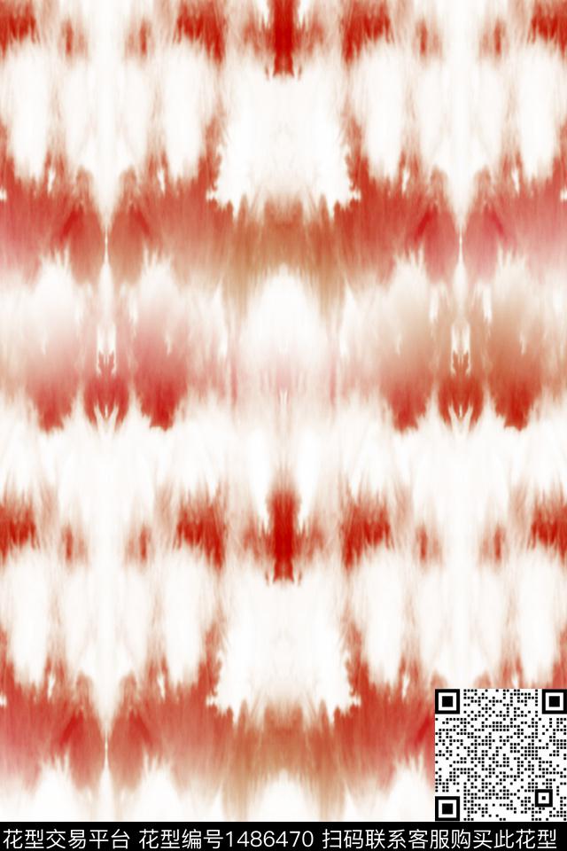 水彩抽象花卉雪纺数码印花华亿平台下载（图片编号: 1486470） - 瓦栏（Walan）