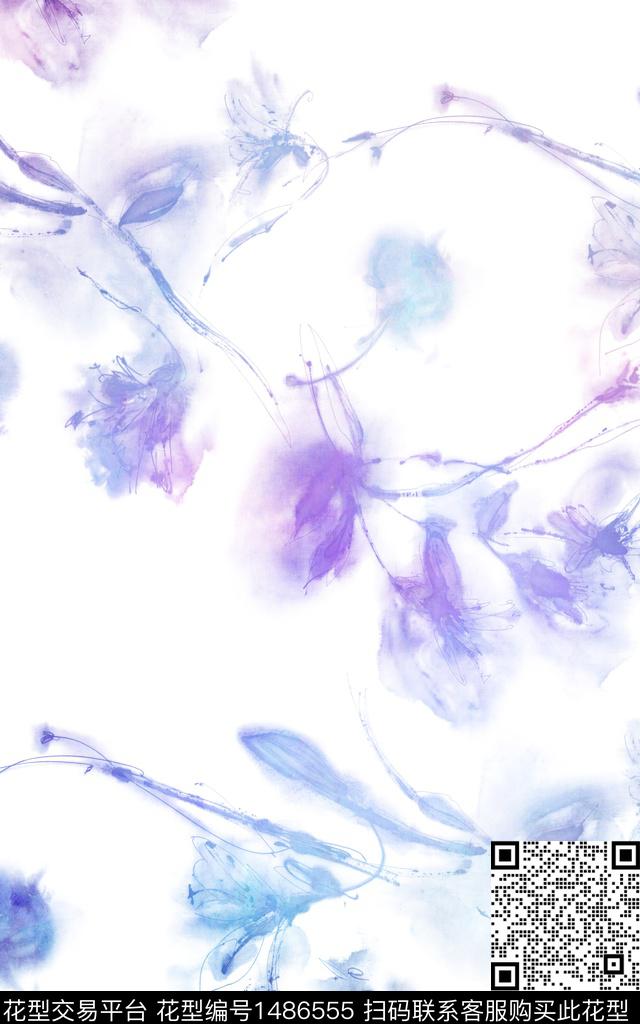 时尚数码华亿平台扎染华亿平台数码印花华亿平台下载（图片编号: 1486555） - 瓦栏（Walan）