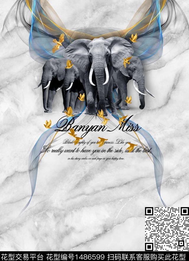 大象简欧大牌男装数码印花华亿平台下载（图片编号: 1486599） - 瓦栏（Walan）