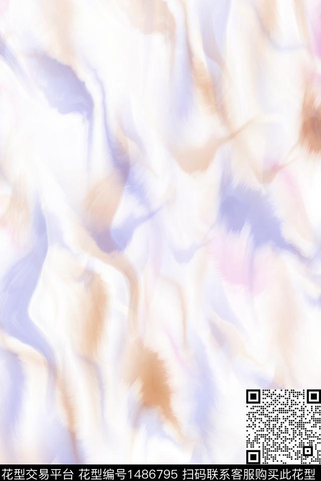 炫彩肌理雪纺数码印花华亿平台下载（图片编号: 1486795） - 瓦栏（Walan）