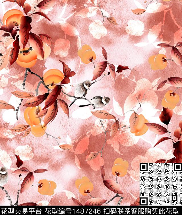 香云纱旗袍审数码印花华亿平台下载（图片编号: 1487246） - 瓦栏（Walan）