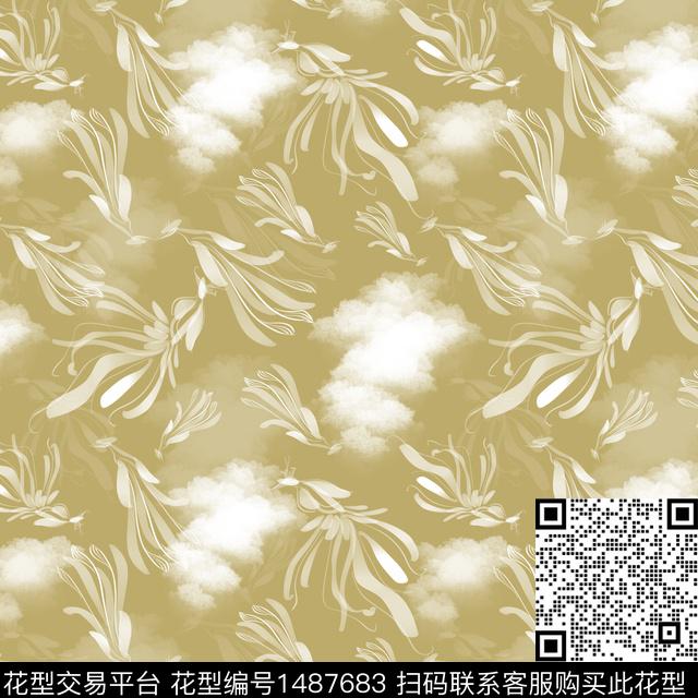 民族风凤凰天空传统印花华亿平台下载（图片编号: 1487683） - 瓦栏（Walan）