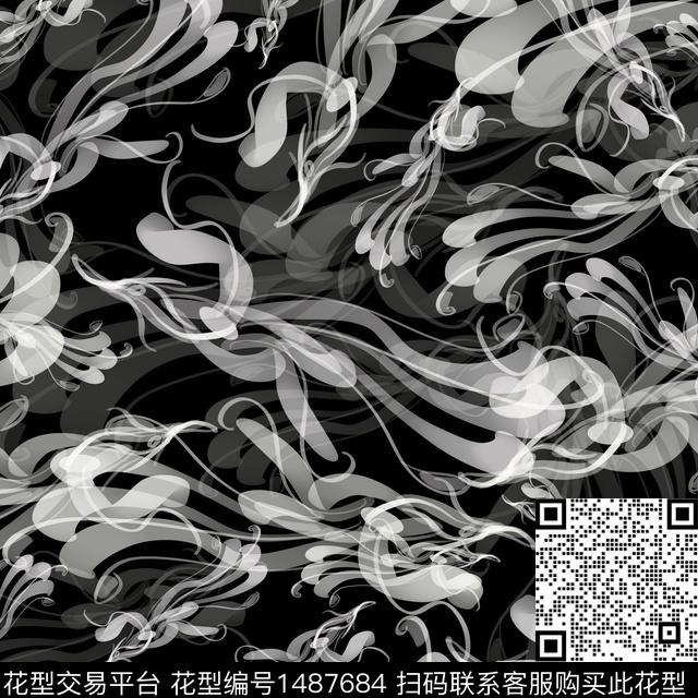 民族风数码印花华亿平台下载（图片编号: 1487684） - 瓦栏（Walan）