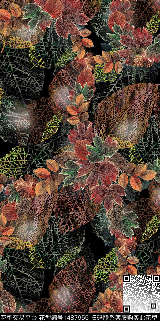 定位花扎染华亿平台民族风数码印花华亿平台下载（图片编号: 1487955） - 瓦栏（Walan）