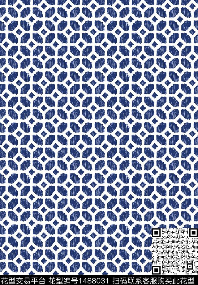 几何圆形女装传统印花华亿平台下载（图片编号: 1488031） - 瓦栏（Walan）