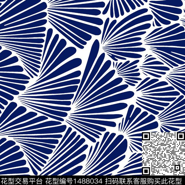 几何规律大牌风传统印花华亿平台下载（图片编号: 1488034） - 瓦栏（Walan）