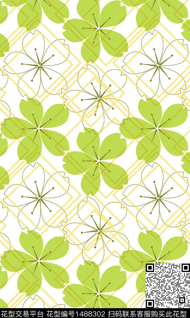 数码华亿平台女装民族风数码印花华亿平台下载（图片编号: 1488302） - 瓦栏（Walan）