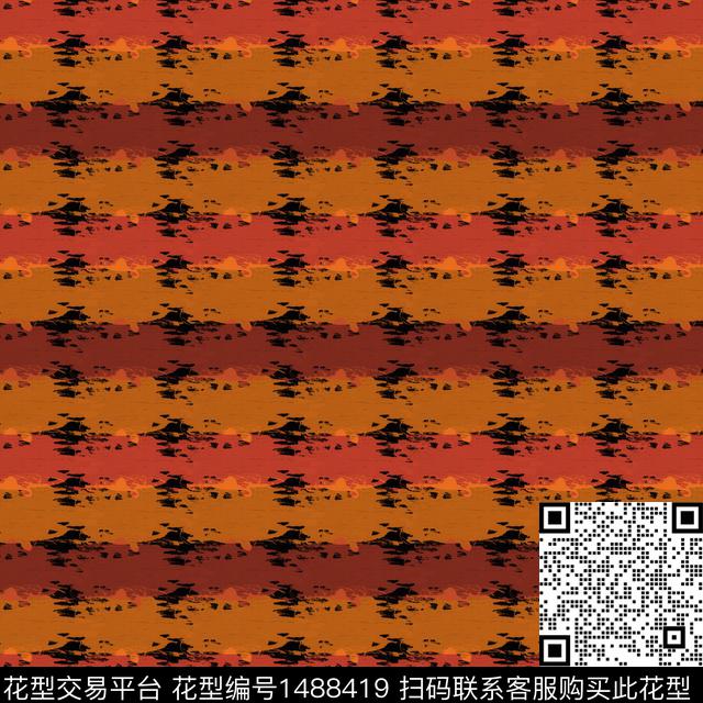 炫彩肌理条纹数码印花华亿平台下载（图片编号: 1488419） - 瓦栏（Walan）