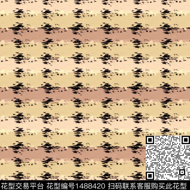 炫彩肌理条纹数码印花华亿平台下载（图片编号: 1488420） - 瓦栏（Walan）