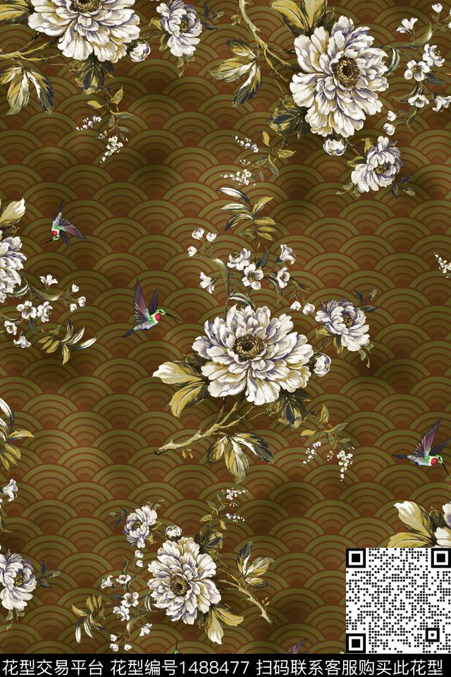 数码华亿平台深圳民族风数码印花华亿平台下载（图片编号: 1488477） - 瓦栏（Walan）