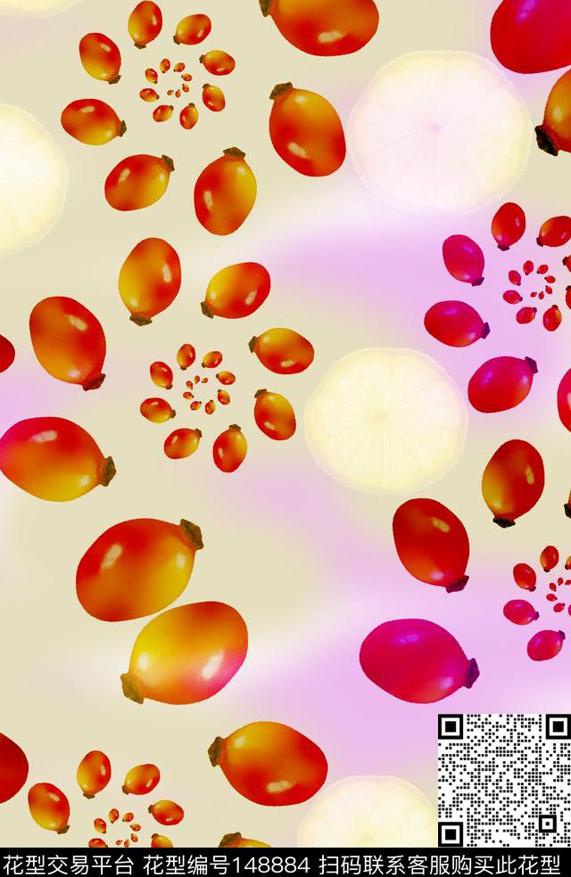 清新背景水果柠檬数码印花华亿平台下载（图片编号: 148884） - 瓦栏（Walan）