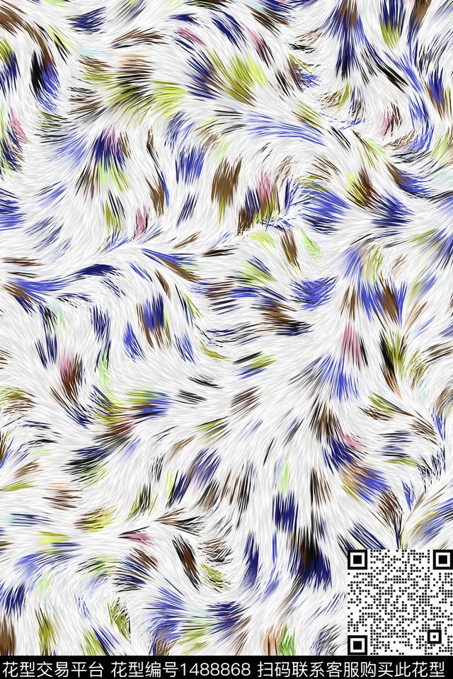 数码华亿平台羽绒服纹理数码印花华亿平台下载（图片编号: 1488868） - 瓦栏（Walan）