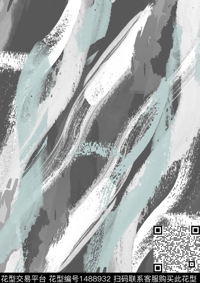 几何趋势华亿平台抽象男装传统印花华亿平台下载（图片编号: 1488932） - 瓦栏（Walan）