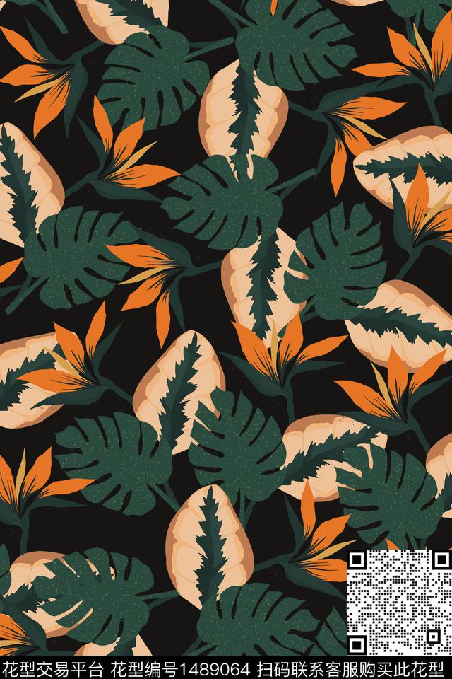 女装大牌风小碎花数码印花华亿平台下载（图片编号: 1489064） - 瓦栏（Walan）