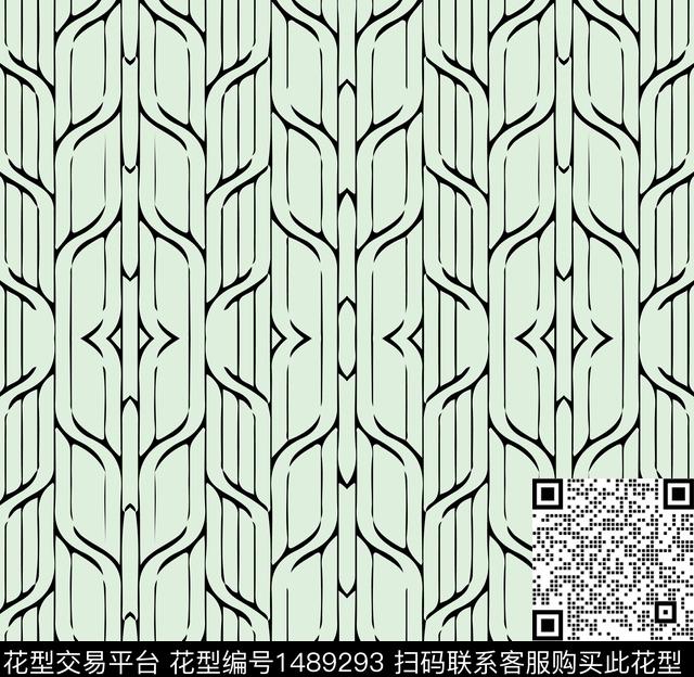 民族风休闲条纹数码印花华亿平台下载（图片编号: 1489293） - 瓦栏（Walan）