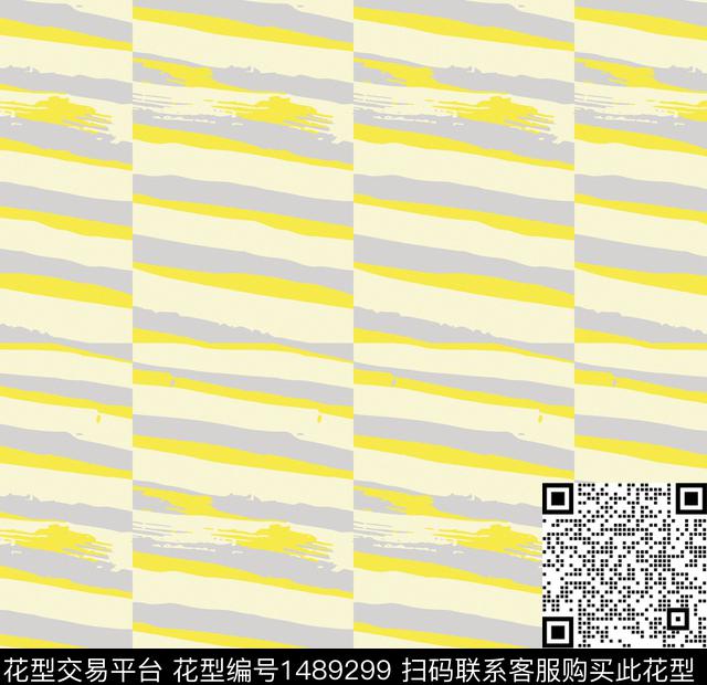 民族风休闲条纹数码印花华亿平台下载（图片编号: 1489299） - 瓦栏（Walan）