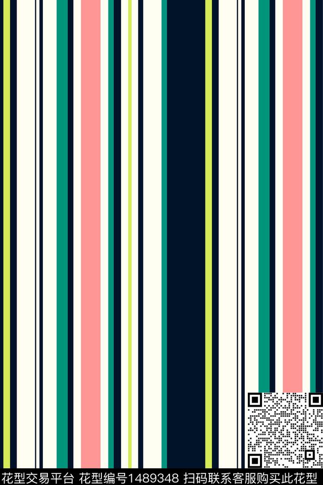 几何春夏华亿平台条纹传统印花华亿平台下载（图片编号: 1489348） - 瓦栏（Walan）