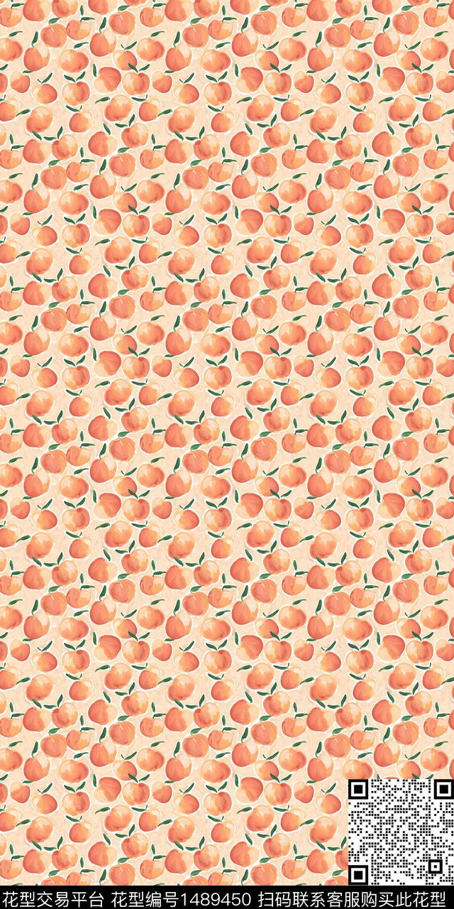 花卉满版散花植物传统印花华亿平台下载（图片编号: 1489450） - 瓦栏（Walan）