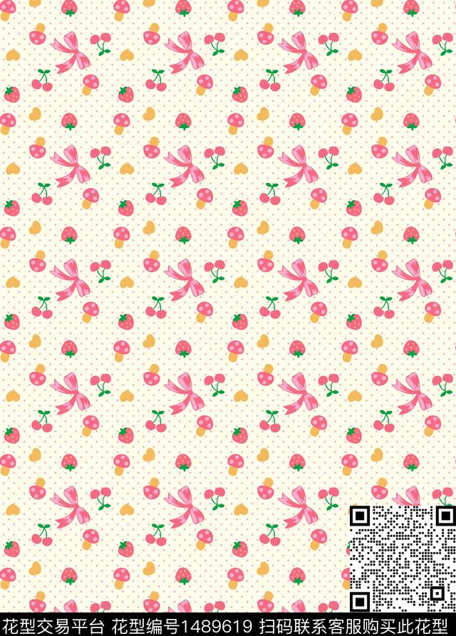 花卉传统华亿平台小碎花数码印花华亿平台下载（图片编号: 1489619） - 瓦栏（Walan）