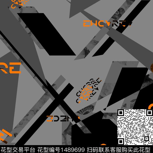 几何趋势华亿平台抽象男装传统印花华亿平台下载（图片编号: 1489699） - 瓦栏（Walan）