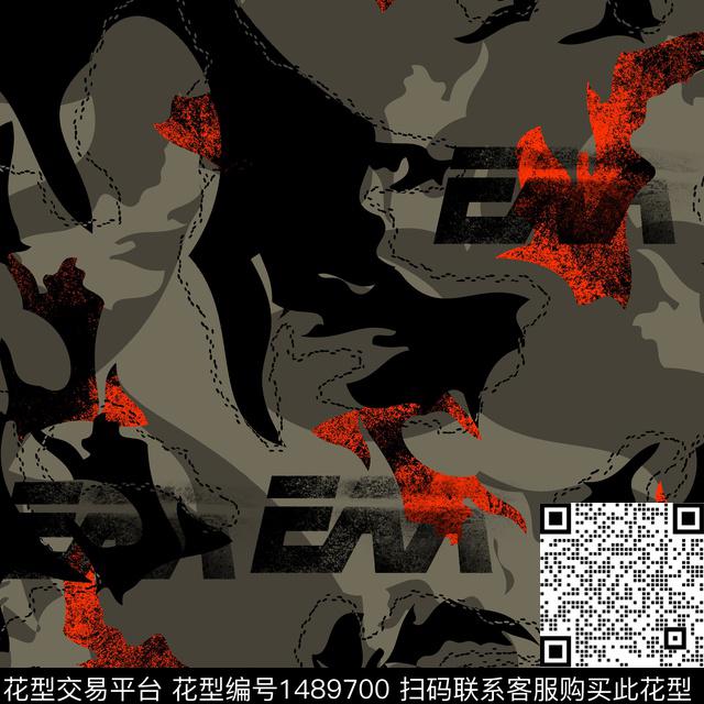 几何字母趋势华亿平台传统印花华亿平台下载（图片编号: 1489700） - 瓦栏（Walan）