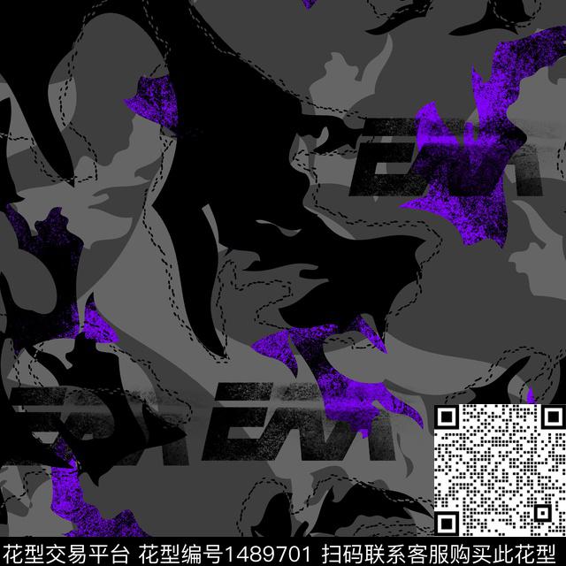 几何字母趋势华亿平台传统印花华亿平台下载（图片编号: 1489701） - 瓦栏（Walan）