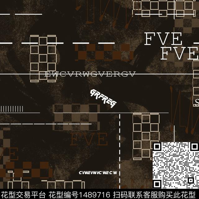 几何字母趋势华亿平台传统印花华亿平台下载（图片编号: 1489716） - 瓦栏（Walan）