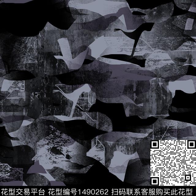 几何扎染华亿平台抽象男装传统印花华亿平台下载（图片编号: 1490262） - 瓦栏（Walan）