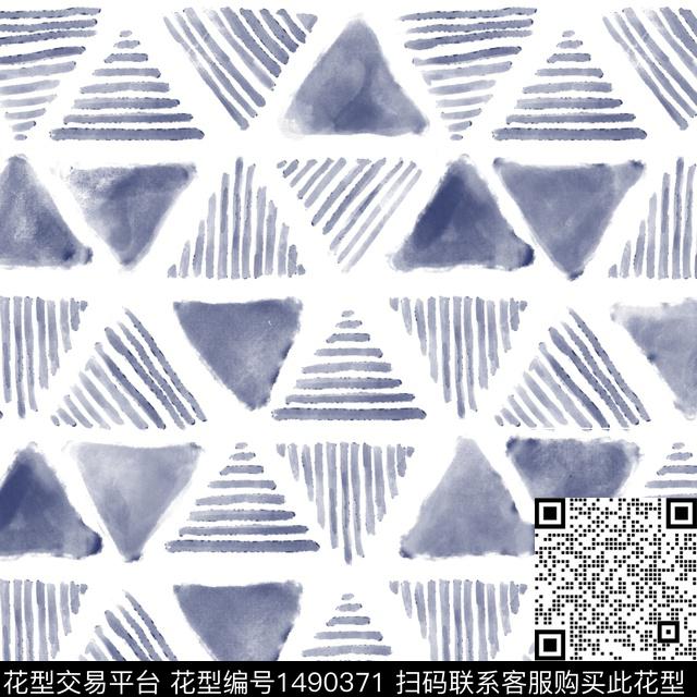 水彩扎染华亿平台传统印花华亿平台下载（图片编号: 1490371） - 瓦栏（Walan）