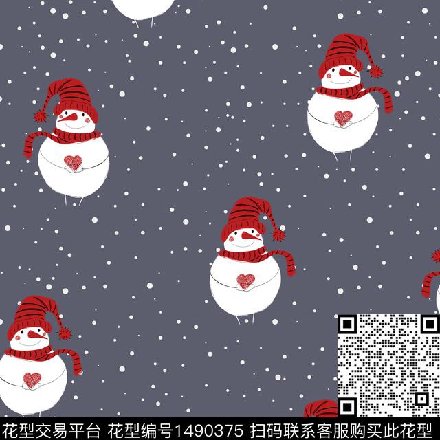 床品圣诞卡通传统印花华亿平台下载（图片编号: 1490375） - 瓦栏（Walan）