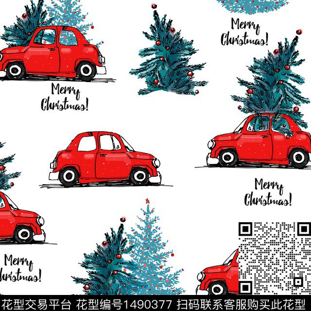 床品圣诞卡通传统印花华亿平台下载（图片编号: 1490377） - 瓦栏（Walan）