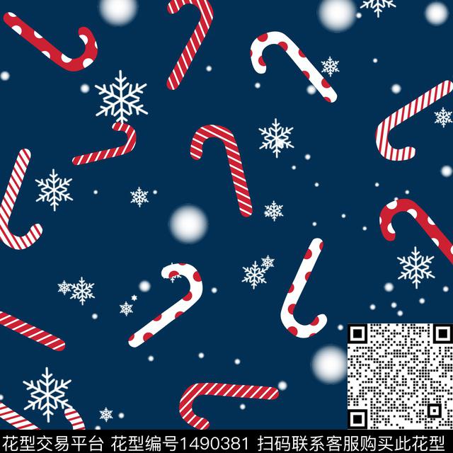 床品圣诞卡通传统印花华亿平台下载（图片编号: 1490381） - 瓦栏（Walan）