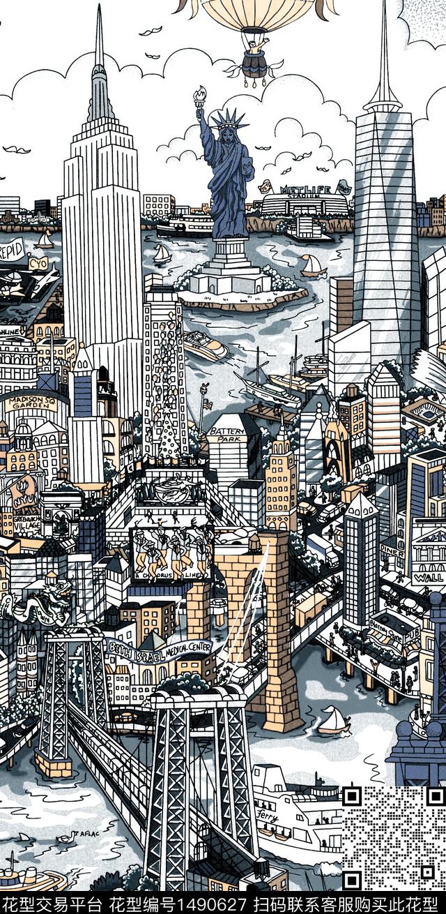 字母人物乌云数码印花华亿平台下载（图片编号: 1490627） - 瓦栏（Walan）