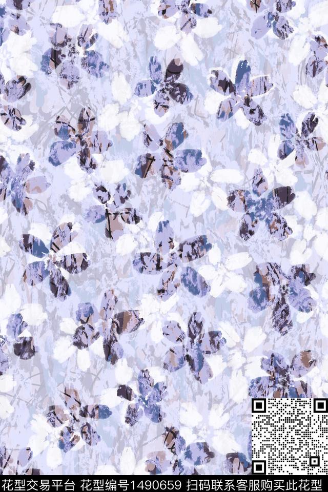 数码华亿平台春夏华亿平台小清新传统印花华亿平台下载（图片编号: 1490659） - 瓦栏（Walan）