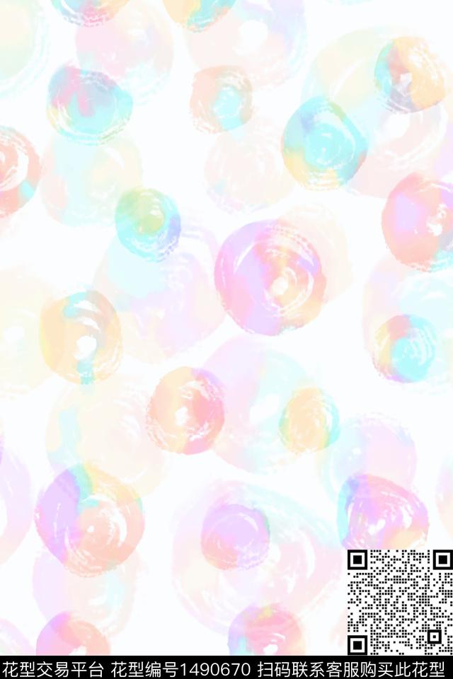 数码华亿平台春夏华亿平台抽象传统印花华亿平台下载（图片编号: 1490670） - 瓦栏（Walan）