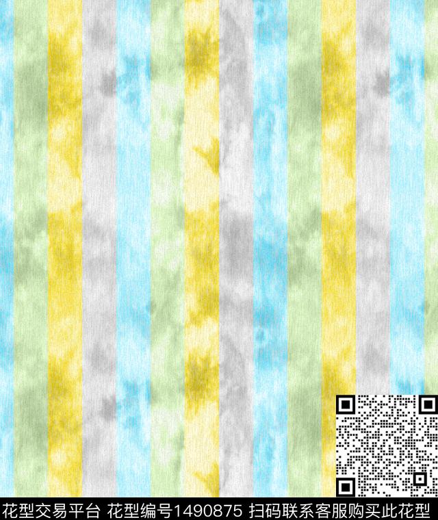 数码华亿平台几何扎染华亿平台数码印花华亿平台下载（图片编号: 1490875） - 瓦栏（Walan）