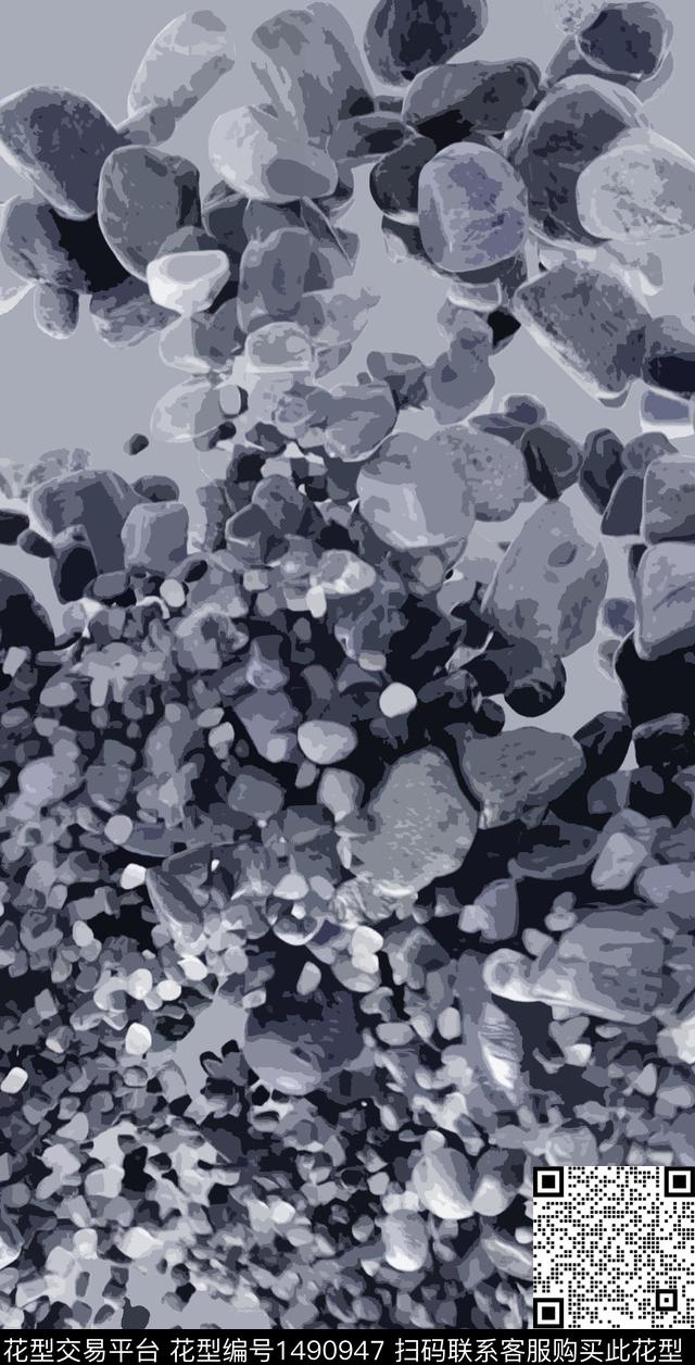 石头天空雪山数码印花华亿平台下载（图片编号: 1490947） - 瓦栏（Walan）