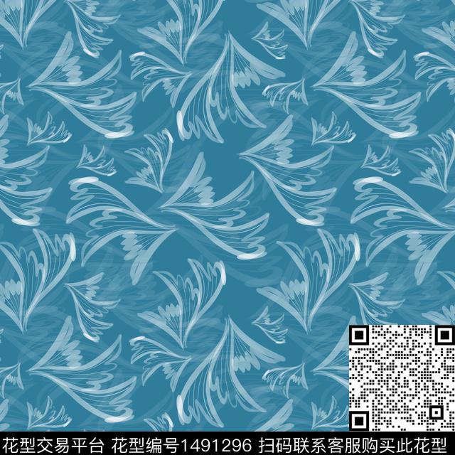 花卉小碎花中老年传统印花华亿平台下载（图片编号: 1491296） - 瓦栏（Walan）