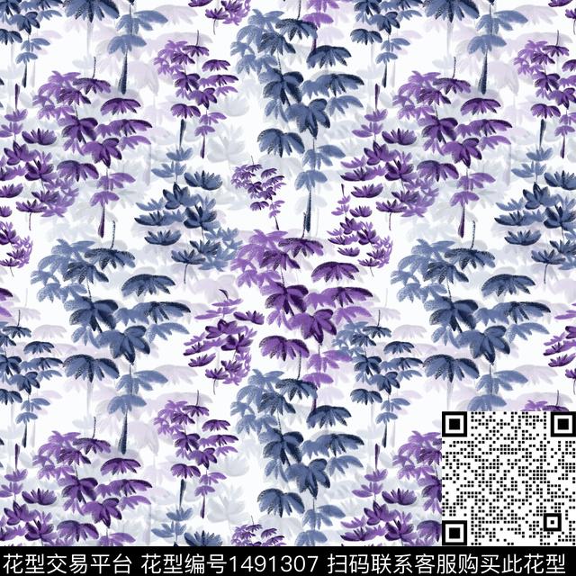 花卉手绘小碎花数码印花华亿平台下载（图片编号: 1491307） - 瓦栏（Walan）