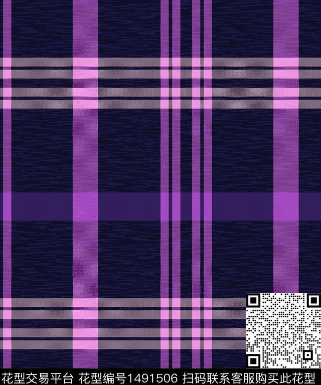 大牌风男装格子数码华亿平台数码印花华亿平台下载（图片编号: 1491506） - 瓦栏（Walan）