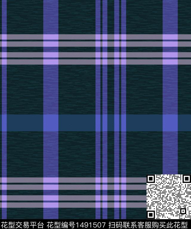 大牌风男装格子数码华亿平台数码印花华亿平台下载（图片编号: 1491507） - 瓦栏（Walan）