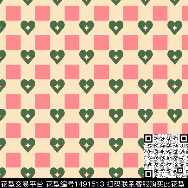 几何大牌风小碎花传统印花华亿平台下载（图片编号: 1491513） - 瓦栏（Walan）