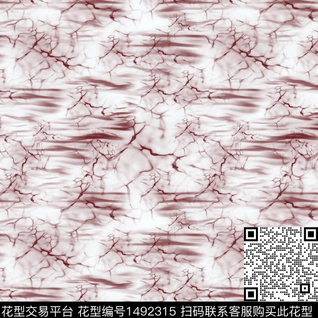 肌理闪电抽象男装数码印花华亿平台下载（图片编号: 1492315） - 瓦栏（Walan）