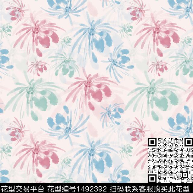 手绘趣味传统印花华亿平台下载（图片编号: 1492392） - 瓦栏（Walan）