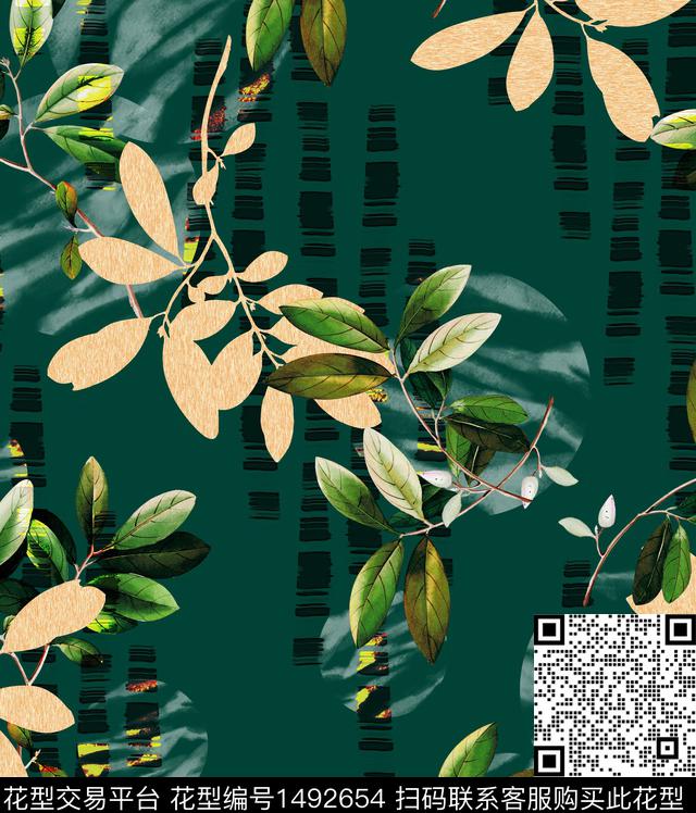 连衣裙女装花卉传统印花华亿平台下载（图片编号: 1492654） - 瓦栏（Walan）